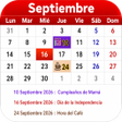 Mexico Calendario 2022