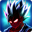 Saiyan Goku fighting: Dragon Fight Shadow icon