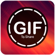 أيقونة البرنامج: Gif for whatsapp