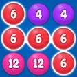 أيقونة البرنامج: Number Bubble Puzzle