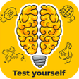 プログラムのアイコン：Brain test - psy and iq t…