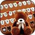 Brown Teddybear Keyboard Theme