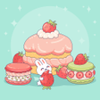 Icoon van programma: Kawaii Food N-Puzzle
