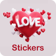 Heart Love Stickers WAstickers