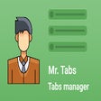 Mr. Tabs - Manager of opened tabs