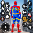Ícone do programa: Rope Hero: Flying Spider …