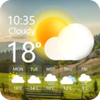 プログラムのアイコン：Weather network: local we…