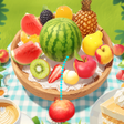 أيقونة البرنامج: Fruit Cascade : Merge Gam…
