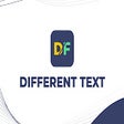 Programikonen: Different Text