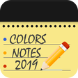 プログラムのアイコン：Color Notes, Notepad and …