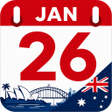 プログラムのアイコン：Australia Calendar 2021