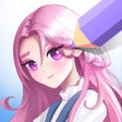 Icono de programa: Drawing Anime - Kawaii Ar…