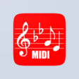 ไอคอนของโปรแกรม: MIDI Score