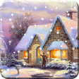 프로그램 아이콘: Hand-painted snowflake LW…