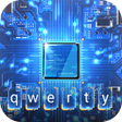 أيقونة البرنامج: Cyber Neon Keyboard Wallp…