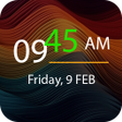 程序图标：Digital Clock Widget - Cl…
