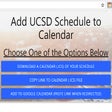 Icoon van programma: UCSD Schedule to Calendar