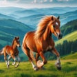 أيقونة البرنامج: Horse Simulator Riding Ga…