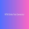 ไอคอนของโปรแกรม: WTM Strike Text Generator