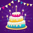 أيقونة البرنامج: Birthday Wish CountdownVi…