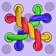 أيقونة البرنامج: Twisted Tangle Rope: Knot…