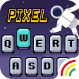 Pixel Emoji Keyboard Theme
