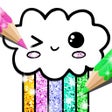 Icon of program: Kawaii Coloring Book Glitter
