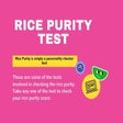 Icoon van programma: Rice Purity Test