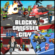 Blocky Dude Gangster Auto City