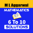 ML Aggarwal Math Class 6 to 10