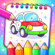 Icon of program: Unicorn Coloring Wonderla…