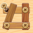 Wood Puzzle: Nuts  Bolts