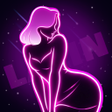 Icon of program: LaLin - live video call  …