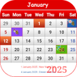 プログラムのアイコン：Tanzania Calendar 2018