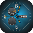 プログラムのアイコン: Background Clock Wallpape…