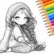 Ícone do programa: Cute Drawing : Anime Colo…