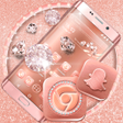 Programikonen: Rose Gold Launcher Theme
