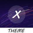أيقونة البرنامج: Material Premium Nero Whi…
