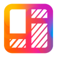 Ikon program: Layout collage: Photo edi…