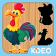 プログラムのアイコン：Animals Puzzles for Kids