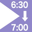 プログラムのアイコン：TALKING ALARM  TALKING TI…