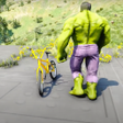 Superhero BMX Cycle Race icon