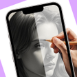 Icoon van programma: Trace Drawing:Inspiration…