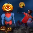 Pumpkin Panic Halloween Boy