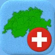 Biểu tượng của chương trình: Swiss Cantons - Map  Capi…