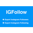 IGFollow - Follower Export Tool for IG