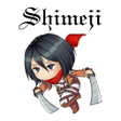 أيقونة البرنامج: Attack On Titan Shimeji
