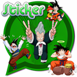 Icono de programa: Blue Saiyan Sticker - Gok…