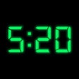أيقونة البرنامج: Digital Clock - Big LED A…