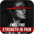 プログラムのアイコン：Strong Life Quotes